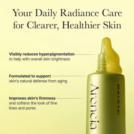 Arencia Vitamin C Booster Shot – 30ml Face & Eye Cream
