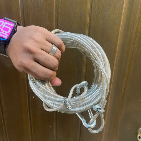 (FREE HOME DELIVERY) Multi-Use Strong Steel Wire with Hooks
